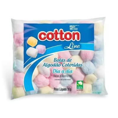 Algodão Cotton Line Bolas Coloridas 50g